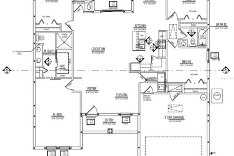 House in Ocala, Florida 4 bedrooms, 168.15 sq.m. № 2416274 - photo 4