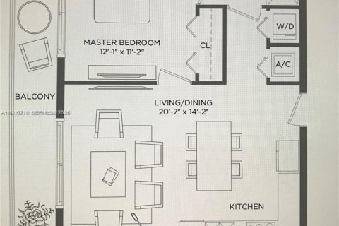 Condo in Miami, Florida, 1 bedroom  № 2002908 - photo 14