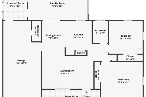 Villa ou maison à vendre à New Port Richey, Floride: 2 chambres, 101.45 m2 № 2204048 - photo 15