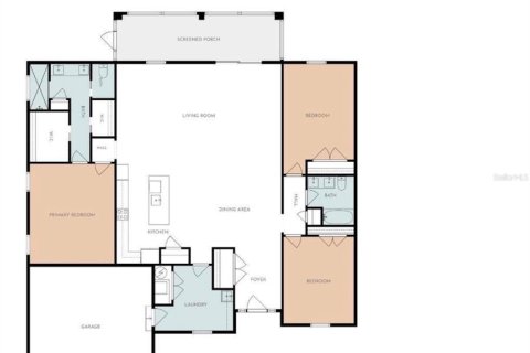 Villa ou maison à vendre à New Smyrna Beach, Floride: 3 chambres, 203.64 m2 № 2429344 - photo 4