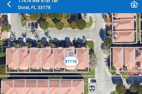 Снять в аренду таунхаус в Дорал, Флорида 3 спальни, 187.29м2, № 1990872 - фото 22