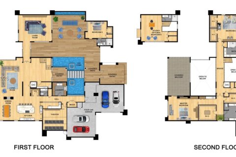 House in Weston, Florida 6 bedrooms, 932.37 sq.m. № 2152566 - photo 30