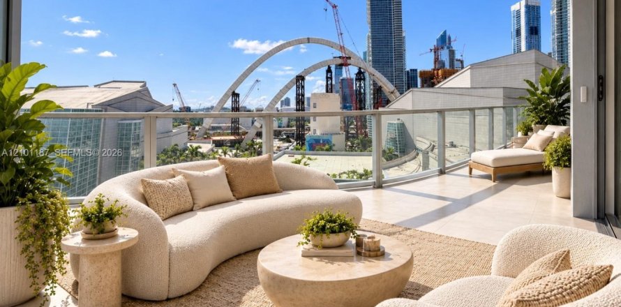 Condo à Miami, Floride, 2 chambres № 2401952
