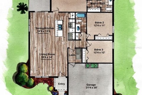 House in Summerfield, Florida 3 bedrooms, 144.18 sq.m. № 1725470 - photo 3