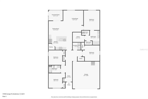 Villa ou maison à vendre à Bradenton, Floride: 4 chambres, 169.73 m2 № 2329757 - photo 25
