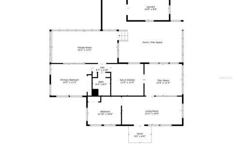 Villa ou maison à vendre à Homosassa, Floride: 2 chambres, 53.51 m2 № 1629017 - photo 12