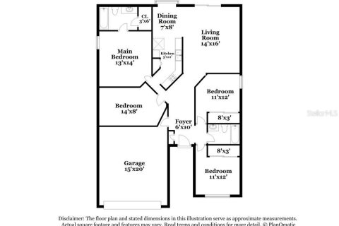 Villa ou maison à louer à Land O' Lakes, Floride: 4 chambres, 137.12 m2 № 2436684 - photo 2