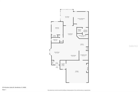 Villa ou maison à vendre à Bradenton, Floride: 2 chambres, 158.21 m2 № 1917884 - photo 6