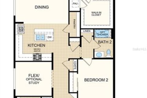 Touwnhouse à vendre à Saint Augustine, Floride: 2 chambres, 158.77 m2 № 2413593 - photo 2