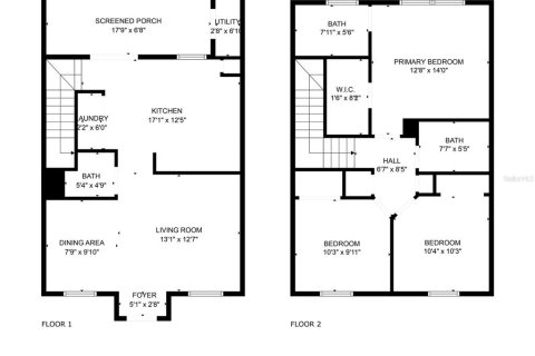 Townhouse in Wesley Chapel, Florida 3 bedrooms, 116.5 sq.m. № 1725555 - photo 30