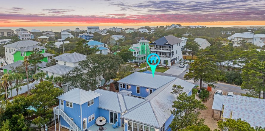 House in Santa Rosa Beach, Florida 4 bedrooms, 300.35 sq.m. № 560806