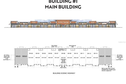 Commercial property in Lake Hamilton, Florida 175.59 sq.m. № 1789587 - photo 2