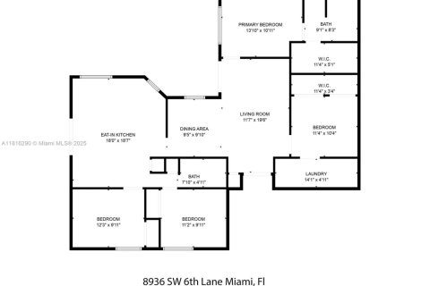 Casa en venta en Miami, Florida, 3 dormitorios, 127.46 m2 № 1768818 - foto 21
