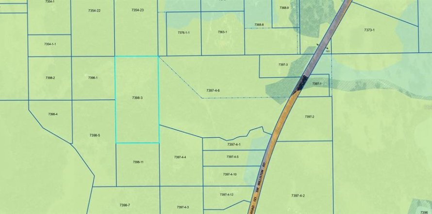 Land in Gainesville, Florida № 968601