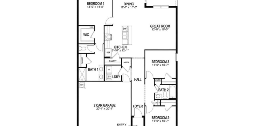 House in Star Farms at Lakewood Ranch - Express Modern in Lakewood Ranch, Florida 3 bedrooms, 155 sq.m. № 574811