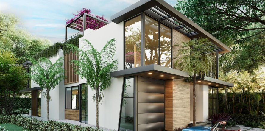 Villa ou maison à Miami, Floride 4 chambres № 1940214