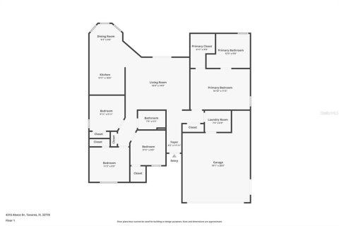 House in Tavares, Florida 4 bedrooms, 150.87 sq.m. № 2205966 - photo 28