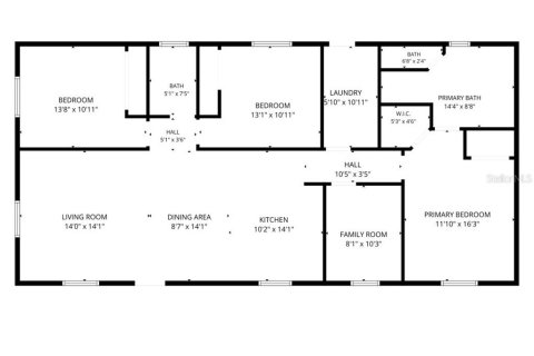 Купить виллу или дом в Пальметто, Флорида 3 комнаты, 130.43м2, № 2231576 - фото 12