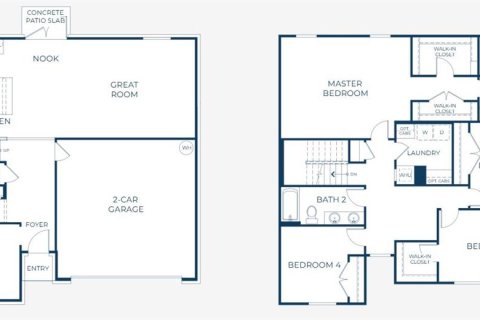 Villa ou maison à vendre à Poinciana, Floride: 4 chambres, 212.19 m2 № 2213762 - photo 3