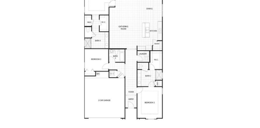 Дом в Parkland Preserve в Сент-Огастин, Флорида 3 комнаты, 189м2 № 452233