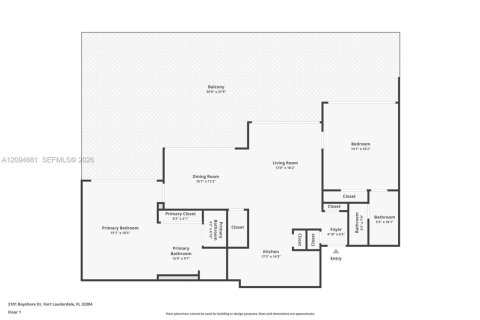 Condo in Fort Lauderdale, Florida, 2 bedrooms № 2406199 - photo 24