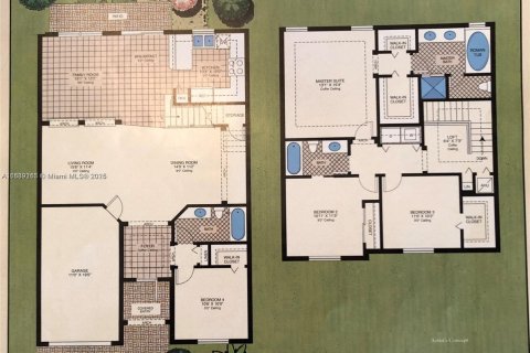 Adosado en alquiler en Miami, Florida, 4 dormitorios, 194.72 m2 № 1938782 - foto 7