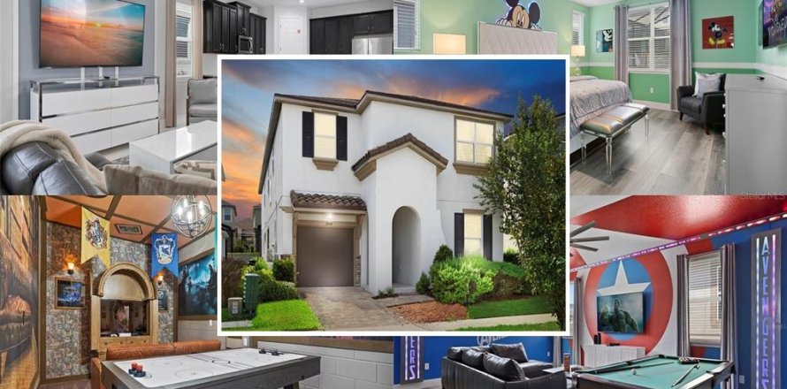 Villa ou maison à SOLARA RESORT à Kissimmee, Floride 7 chambres, 328.22 m2 № 2142705