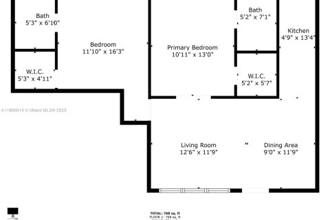 Купить кондоминиум в Помпано-Бич, Флорида 2 спальни, 106.84м2, № 1983370 - фото 24