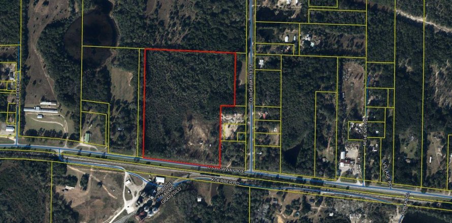 Land in De Funiak Springs, Florida № 559011