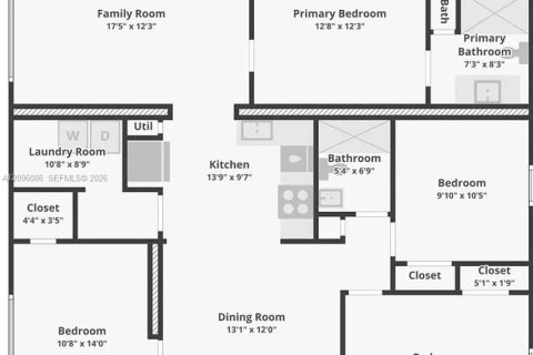 Villa ou maison à louer à Miramar, Floride: 4 chambres, 72.28 m2 № 2388050 - photo 26
