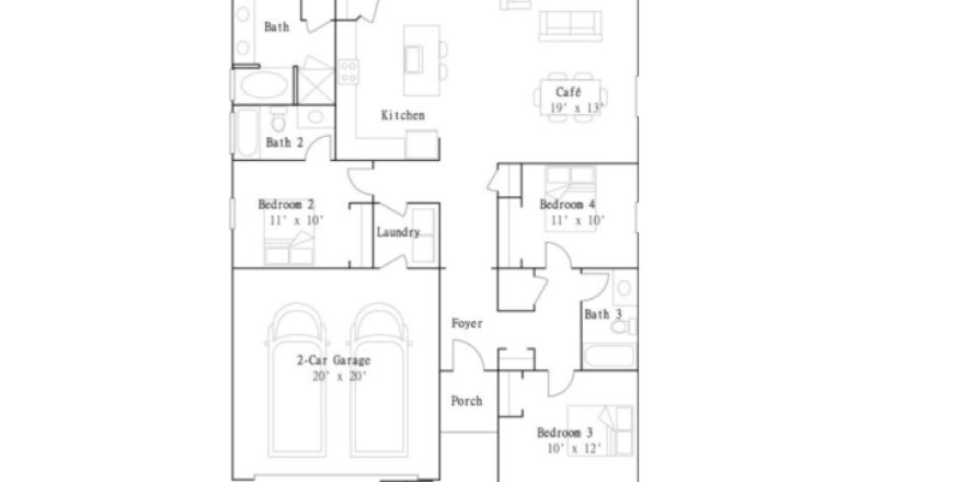 Casa en Trailmark in the Jacksonville-St. Augustine Area en Saint Augustine, Florida 4 dormitorios, 197 m2 № 436400