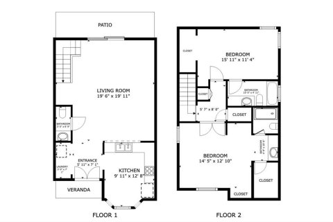 Condominio en venta en Orlando, Florida, 2 dormitorios, 117.06 m2 № 2116614 - foto 6