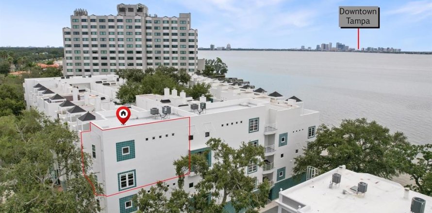 Condo à Tampa, Floride, 2 chambres  № 2396568