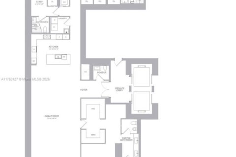 Copropriété à louer à Miami, Floride: 3 chambres, 328.5 m2 № 1960539 - photo 3