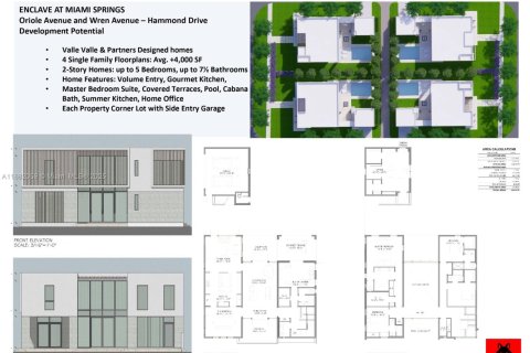 House in Miami Springs, Florida 501.67 sq.m. № 1932081 - photo 7