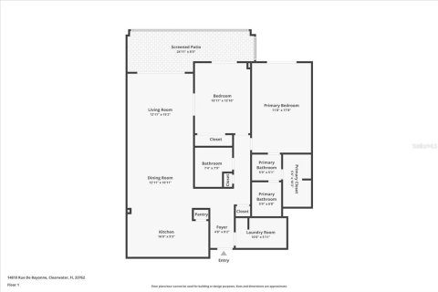 Condo in Clearwater, Florida, 2 bedrooms  № 1608494 - photo 29