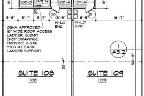 Immobilier commercial à vendre à Ocoee, Floride: 116.41 m2 № 2427325 - photo 3