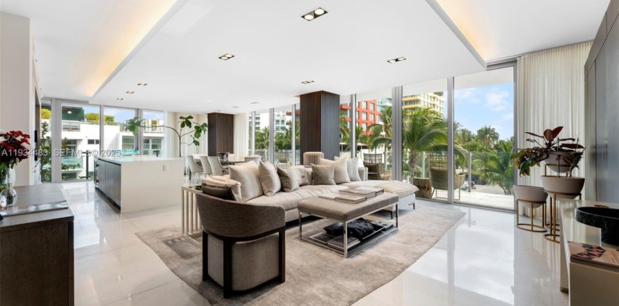 Кондоминиум с 5 спальнями в Майами-Бич, Флорида № 1992998