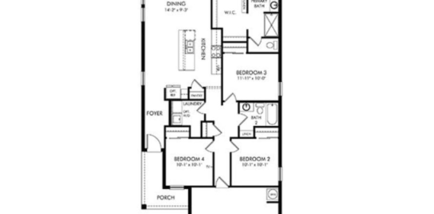 Casa en Monroe Meadows en Zephyrhills, Florida 4 dormitorios, 157 m2 № 396551
