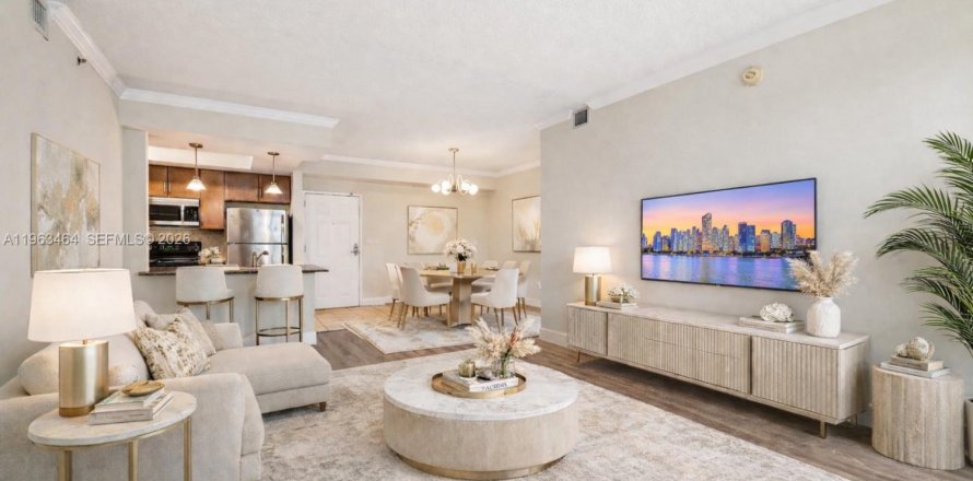 Кондоминиум с 2 спальнями в Майами, Флорида № 2027147