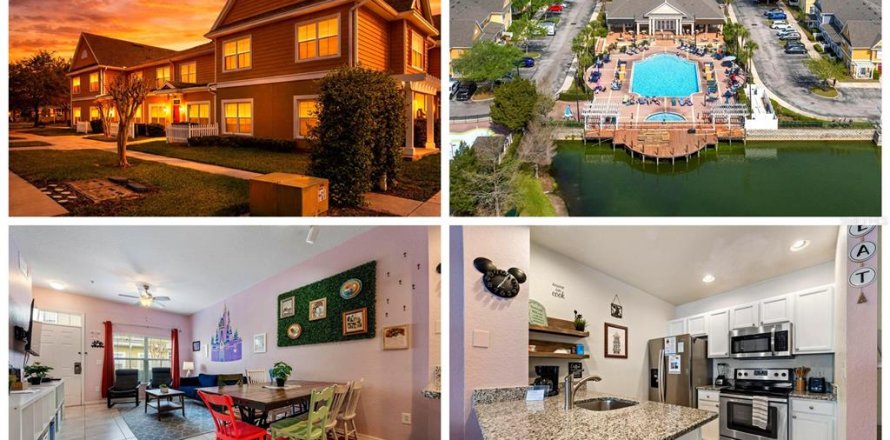 Adosado en Kissimmee, Florida 3 dormitorios, 120.4 m2 № 2233028