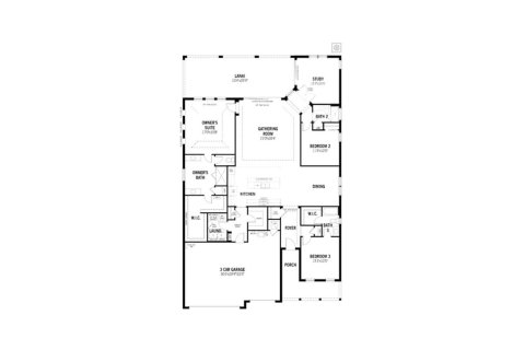 House floor plan «243SQM», 3 bedrooms in SUNRISE PRESERVE AT PALMER RANCH
