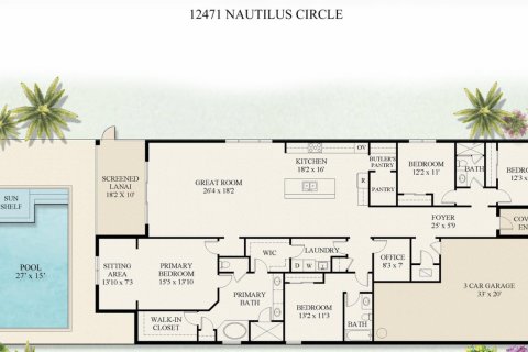 Casa en venta en Palm Beach Gardens, Florida, 4 dormitorios, 249.72 m2 № 2417782 - foto 30