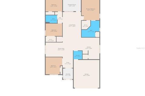 House in Brooksville, Florida 4 bedrooms, 172.8 sq.m. № 1799868 - photo 4