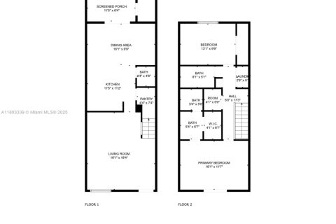 Townhouse in Plantation, Florida 2 bedrooms, 121.7 sq.m. № 1727776 - photo 15