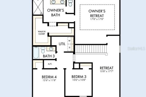 Villa ou maison à vendre à Mount Dora, Floride: 4 chambres, 252.6 m2 № 2409935 - photo 4