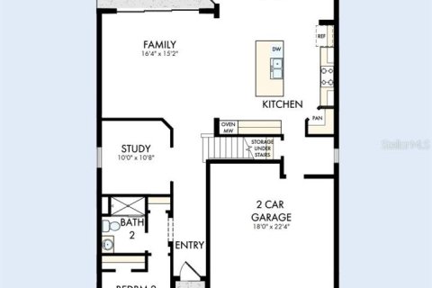 Villa ou maison à vendre à Mount Dora, Floride: 4 chambres, 252.6 m2 № 2409935 - photo 3