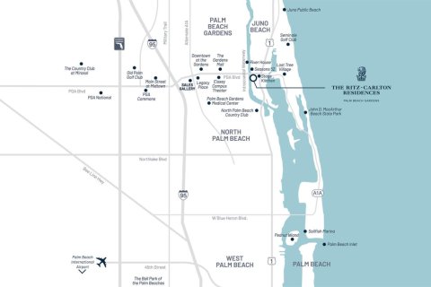 Купить кондоминиум в Палм-Бич-Гарденс, Флорида 3 комнаты, 425.03м2, № 2180163 - фото 2