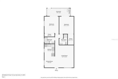 Condo in Sun City Center, Florida, 2 bedrooms № 2385777 - photo 25