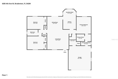 Casa en venta en Bradenton, Florida, 3 dormitorios, 151.9 m2 № 2408517 - foto 3